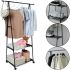 Floor-standing Vertical Rack Coat Rack Traingular 160X55 cm multifunctional mobile shelf for storing things up to 20 kg