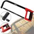 Hand saw Saw frame AND LIT for metal with reinforced rectangular profile 300mm, Universal saw 30cm for cutting metal, plastic and wood