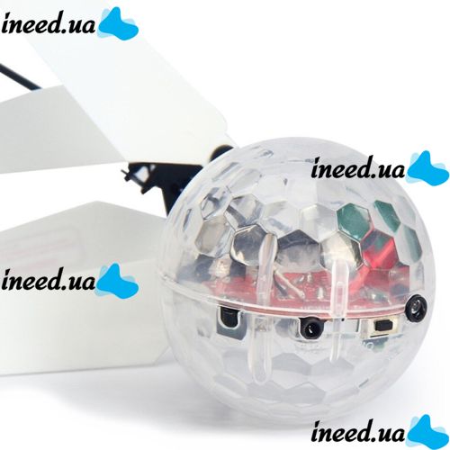 Літаючий куля Whirly Ball Led світлодіодний диско кулька з датчиком наближення, летить за рукою з сенсорним управлінням іграшка з RGB підсвічуванням