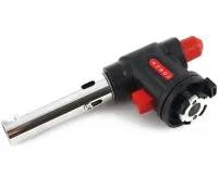 Portable Gas Burner for Canister Multi Purpose Torch No. 504 With Travel Cutter with Piezo Ignition Flame Control Manual Gas Soldering Iron