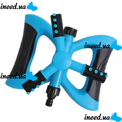 Automatic Sprinkler with Three Forks Lawn Sprinkler for Lawn Watering, Smart Lawn Irrigation System, 360 Degree Rotating Sprayer