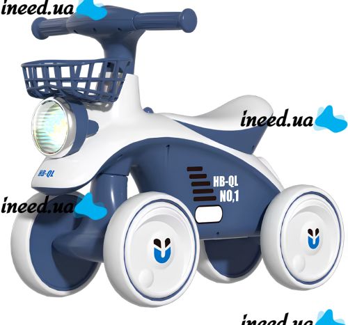 Bambi X-625 children's 4-wheeled treadmill with sound and light effects, HB-QL balance bike for children