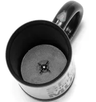 Автоматична кружка-мішалка Self Stirring Mug Black 350 мл термокружка з міксером для розмішування цукру кави, пластикова чашка мішалка з кришкою 