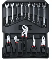 Автомобільний набір інструментів Tool Set MD-16064 187 предметів з тріскачкою для машини і вдома Комплект ручного інструменту MAG-835 у валізі