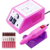 Professional manicure and pedicure cutter Lina Mercedes DM-14 6 nozzles 20000 rpm for polishing 210-ZS 20 thousand rpm Beauty nail machine