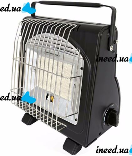 Table gas heater SI YI JIA SYJ-8508 stove for 1 burner with piezo ignition, ceramic heater and cylinder adapter Ax-016-3