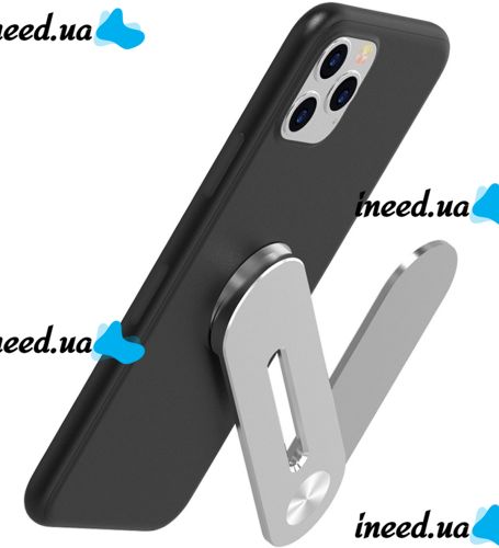 Magnetic Holder for Phone, Tablet for Laptop F11 Bracket Folding Magnetic Mount with Height Adjustment on the side panel of the laptop F-11