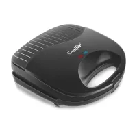 Waffle Maker Sonifer Cone Maker SF-6043, Electric Waffle Maker for Belgian Waffles, Household Sandwich Maker Sandwich Maker Waffle Maker 750 W Black