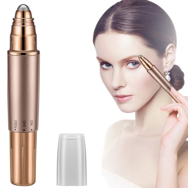 LiCheng Electric Roller Massager for Face, Lips and Eye Area, Heated Anti-aging Vibrating Ball Massager for Wrinkle Removal