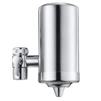 Проточний фільтр насадка на кран з нержавіючої сталі Water Purifier ZSF-080 для очищення води, водяний фільтр для води під кран 687-1 Сріблястий