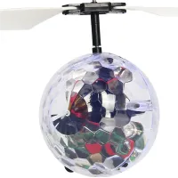 Літаючий куля Whirly Ball Led світлодіодний диско кулька з датчиком наближення, летить за рукою з сенсорним управлінням іграшка з RGB підсвічуванням