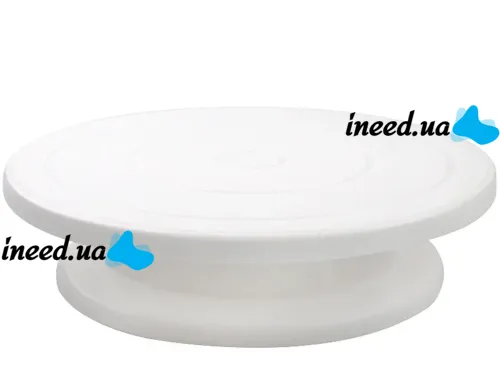 Обертається підставка Cake Turntable для виготовлення та декорування торта 28 см Тортівниця, поворотний стіл піднос для прикраси торта 360 градусів
