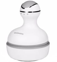 Беспроводной водонепроницаемый массажер Smart Scalp Massager ST-701 для головы, шеи и плеч Аккумуляторный массажер для кошек и собак Verte-X 3D Белый