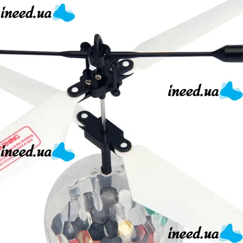 Літаючий куля Whirly Ball Led світлодіодний диско кулька з датчиком наближення, летить за рукою з сенсорним управлінням іграшка з RGB підсвічуванням