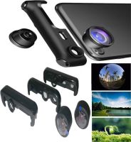 Portable 360 Degree Panoramic Lens for Phone XPRO 360LINZE 3 in 1 for iPhone, 360 Panoramic Video Creation Kit