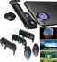 Portable 360 Degree Panoramic Lens for Phone XPRO 360LINZE 3 in 1 for iPhone, 360 Panoramic Video Creation Kit