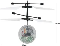 Літаючий куля Whirly Ball Led світлодіодний диско кулька з датчиком наближення, летить за рукою з сенсорним управлінням іграшка з RGB підсвічуванням