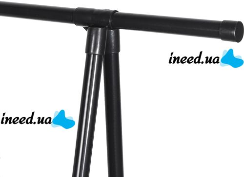 Підлогова вертикальна стійка вішалка для одягу Coat rack Traingular 160Х55 см багатофункціональна пересувна полиця для зберігання речей до 20 кг