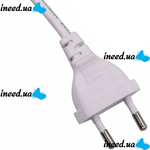 Кабель питания адаптер для светодиодной LED ленты 5050 Foton Power Cable Neon с контроллером 220V IP65, Шнур вилка для светодиодного неона от 220В