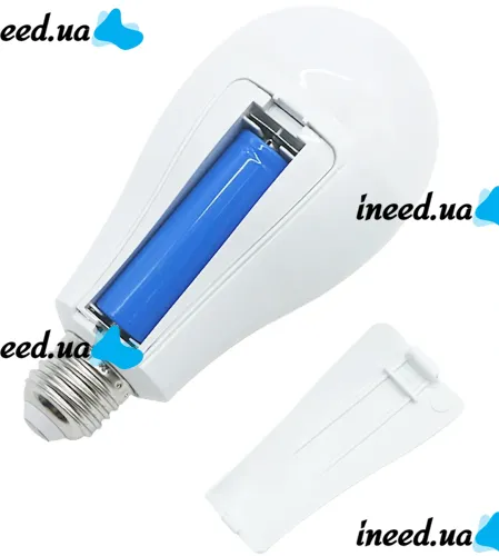 FA-3830 Emergency light bulb with 18650 battery in E27 cartridge Self-contained energy-saving LED lamp with 7300K batteries FA-3820 from USB