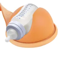 Baby Bottle Holder for Babies When Feeding Free Hand Bottle Holder, Silicone Bottle Holder Hands Free During Feeding
