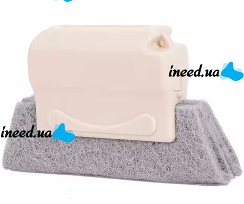 Вузька щітка Cleaning brush Healifty AND140 для чищення важкодоступних місць віконних і дверних рам, Губка скребок для стиків і щілин вікна