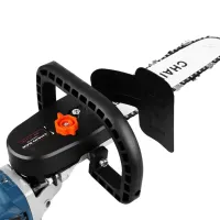 Chain Saw Nozzle 12" Chain saw for the Grand 300QF Pro Grinder with a chain lubrication system for 30cm Bulgarians with a handle and an oil tank