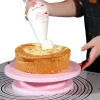 Обертається підставка Cake Turntable для виготовлення та декорування торта 28 см Тортівниця, поворотний стіл піднос для прикраси торта 360 градусів