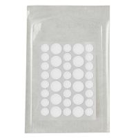Телесный пластырь от бородавок и прыщей Formu Clear Tag Patch 12 + 18 от акне и папилом Стерильные пластыри для очистки кожи Набор пластырей патчей