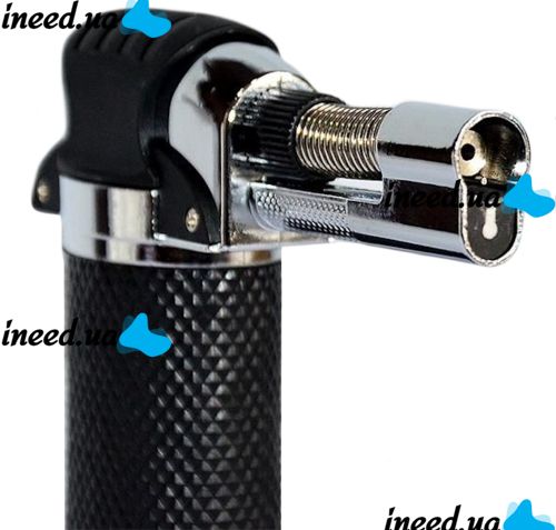 Gas turbo lighter burner Antai 0595 with piezo ignition and stand, Turbo burner soldering iron Atomic with fire control up to 1300°C for barbecues