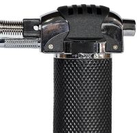 Gas turbo lighter burner Antai 0595 with piezo ignition and stand, Turbo burner soldering iron Atomic with fire control up to 1300°C for barbecues