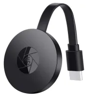 Wireless WiFi HDMI Receiver Adapter Chromecast MiraScreen G2 Multimedia Media Player with Built-in WIFI Module from Phone to TV Black