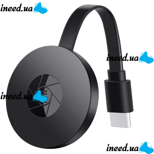 Wireless WiFi HDMI Receiver Adapter Chromecast MiraScreen G2 Multimedia Media Player with Built-in WIFI Module from Phone to TV Black