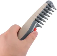 Електрична гребінець щітка для тварин всіх порід кішок і собак Knot Out Electric Pet Comb WN-134, Электрорасческа для грумінгу тварин