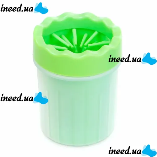 Paw Washer for Small Dogs S Pet Feet Washer Small 11 cm, Cat Paw Washing Container, Small Glass Pet Paw Cleaner