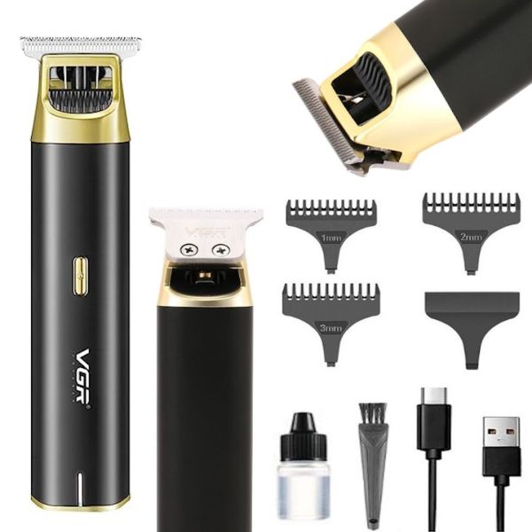 Professional Wireless VGR V-957 Hair and Beard Clipper, Rechargeable USB Trimmer for Edging and Grooming Beard and Mustache V 957
