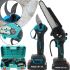 Набор электроинструментов Makita 2 в 1 Аккумуляторный секатор DUP270 и цепная пила DUC190HN 24V, Набор инструментов Макита 2 аккумулятора в кейсе