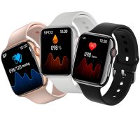 Smart Wrist Smart Watch F21 Black Voice Call, Bluetooth Fitness and Health Functions with Wireless Charging IOS Android Black