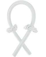 Satin soft Reclaire curlers for self-styling with elastic bands and a hairpin, a soft ribbon for cold curling, a kerlik headband for curls