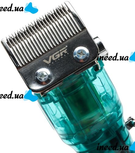 Аккумуляторная машинка для стрижки волос VGR V-660 с насадками 5W беспроводной триммер для усов и бороды с USB и светодиодным LED дисплеем V660