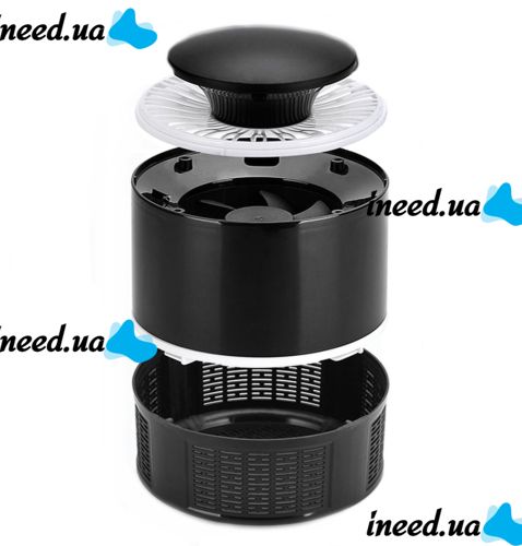 Електрична лампа приманка для комах Nova Mosquito Killer Lamp NV-818 5 Вт, USB Електрична пастка знищувач комарів і мошок