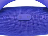 Large Wireless Music Speaker T&G Booms Box Big Blue with Handle, Portable Bluetooth Speaker Style T&G Boombox USB AUX for Android IOS