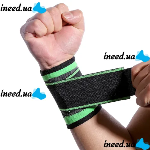 Sibote Wristbands ST-2505 Wrist Support: Elastic Wrist Bandage for Sprains, Wrist Brace with a Securing Strap