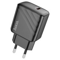 Hoco CS22A PD30W Hoco CS22A PD30W Single Port Type-C USB-C Charger, Hoco Power Adapter Unit for Fast Phone Charging Black
