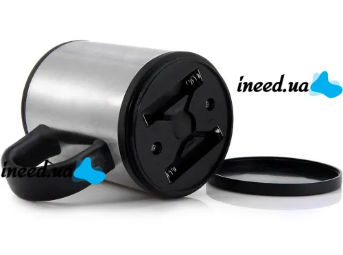 Автоматична кружка-мішалка Self Stirring Mug Black 350 мл термокружка з міксером для розмішування цукру кави, пластикова чашка мішалка з кришкою 