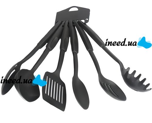 Kitchen tableware set 13 in 1 Royal Mark LY-381 with non-stick coating, Set of 13 items pot, frying pan and kitchen utensils 
