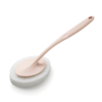 Універсальна щітка Sponge Brush для прибирання унітазу, ванної, чистяча губка з мікрофібри для чищення та миття кухні з довгою ручкою