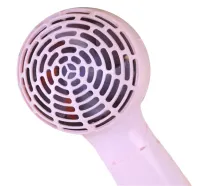 Складаний дорожній фен PRO BaByliss Coco 1000w для укладання і сушіння волосся зі збірною ручкою, насадкою концентратором і терморегулятором Рожевий