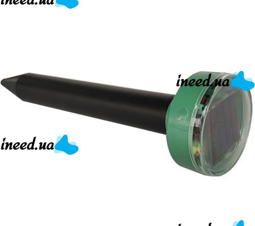 Solar Powered Mole Repeller Effectively Repels Garden Pro Rechargeable Ultrasonic Device Mole Repeller of Rodents and Insects
