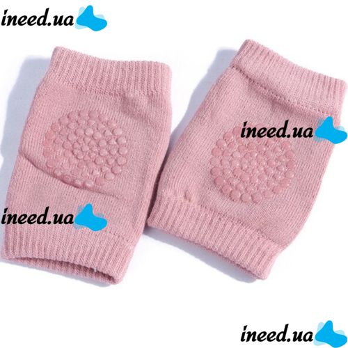 Антискользящие детские наколенники для ползанья Children Thicken Knee Protector защитные наколенники с силиконом от синяков и ушибов из хлопка